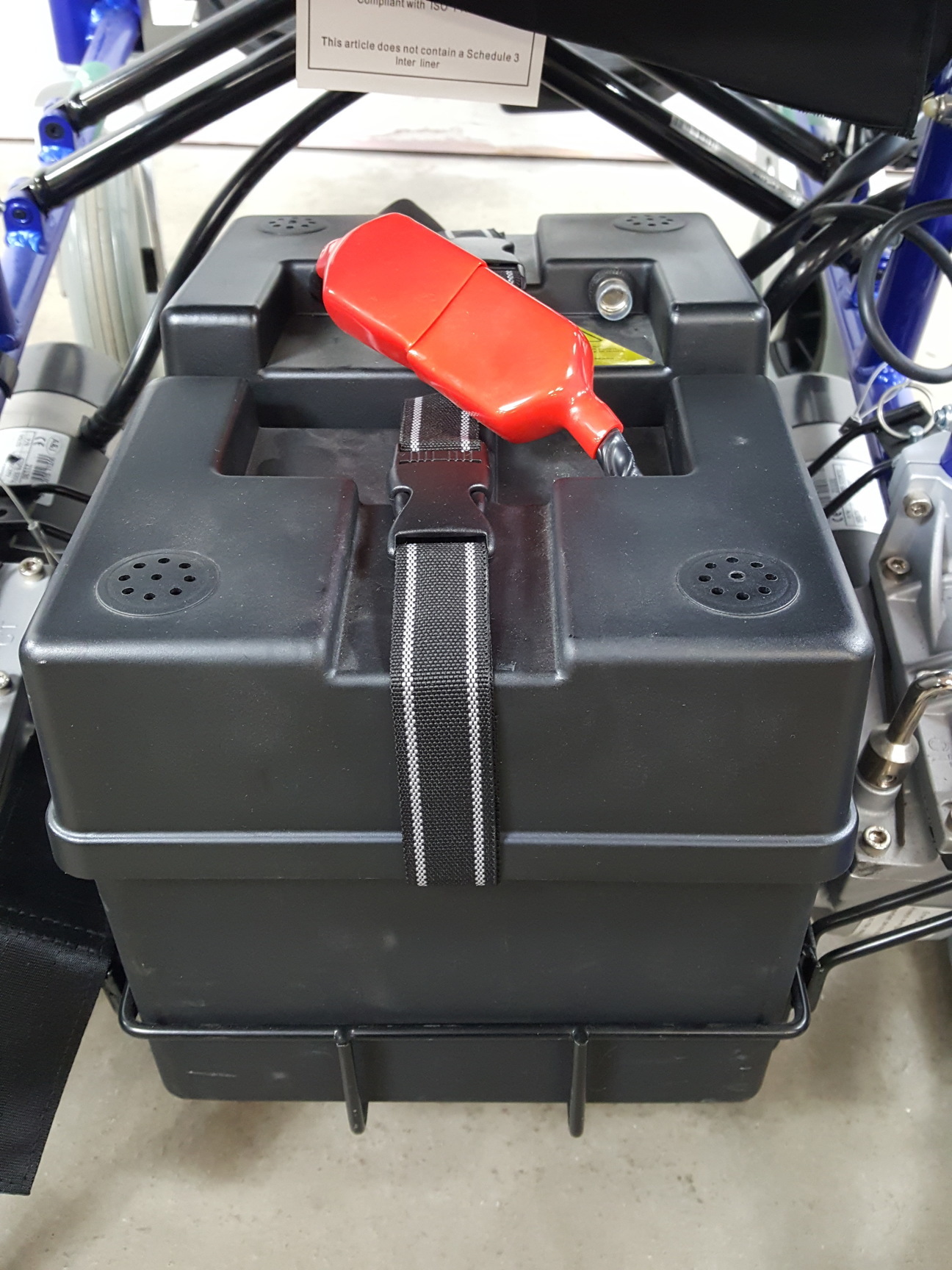 Image of Enigma Energi Powerchair Mobility Powered Electric Wheelchair (Faulty Battery)