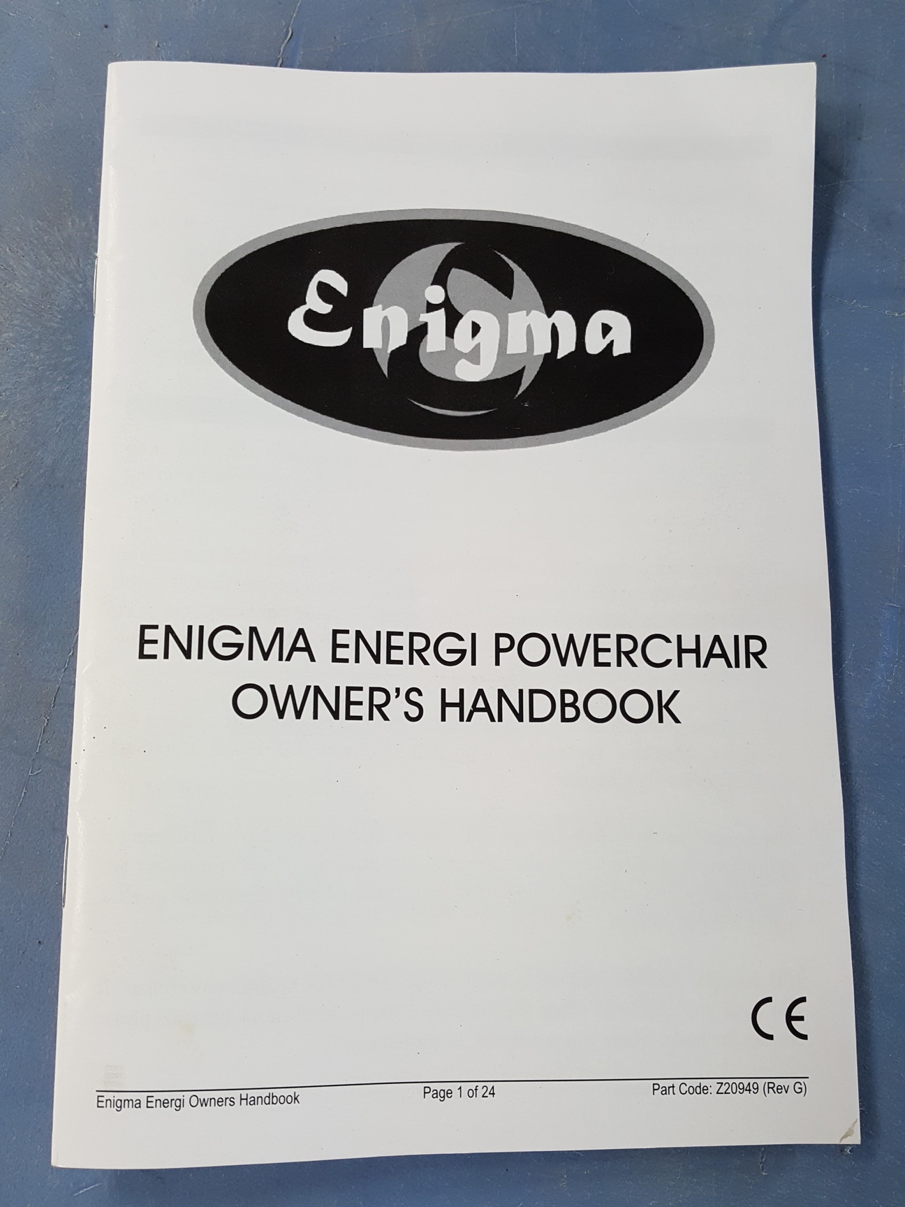 Image of Enigma Energi Powerchair Mobility Powered Electric Wheelchair (Faulty Battery)