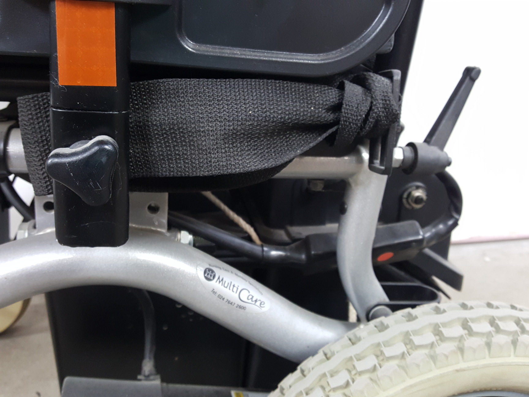 Image of Invacare Mirage 4mph Electric Wheelchair Transportable Powerchair - Dead Battery