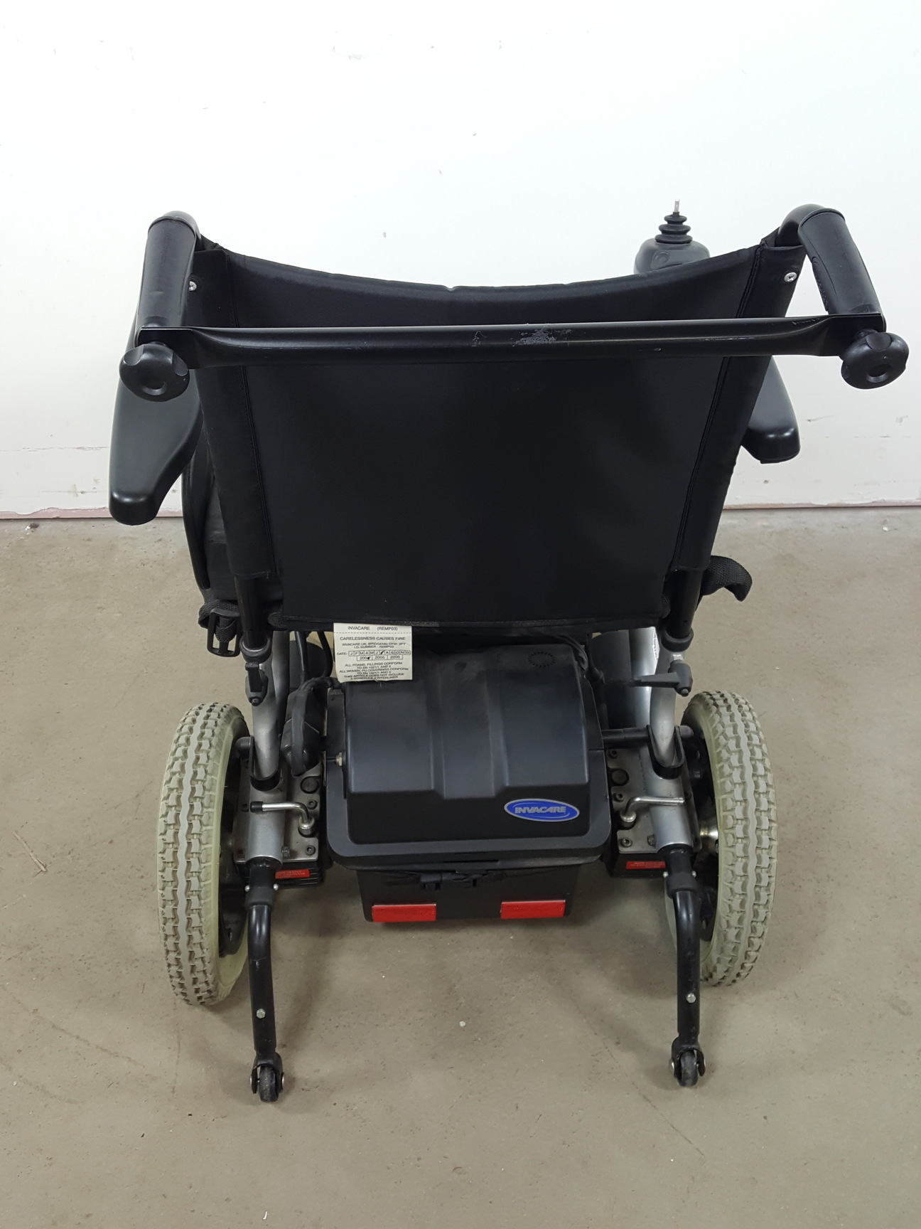 Image of Invacare Mirage 4mph Electric Wheelchair Transportable Powerchair - Dead Battery