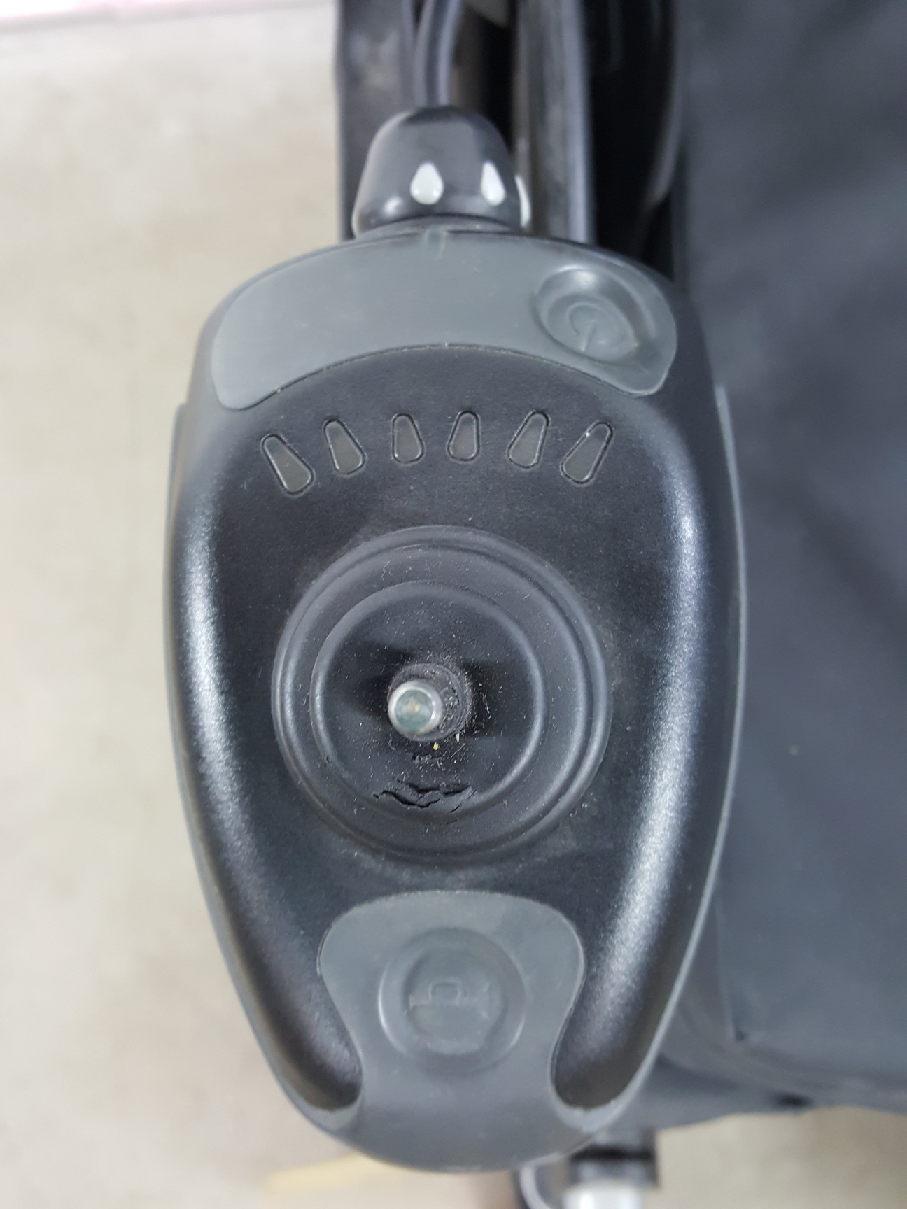 Image of Invacare Mirage 4mph Electric Wheelchair Transportable Powerchair - Dead Battery