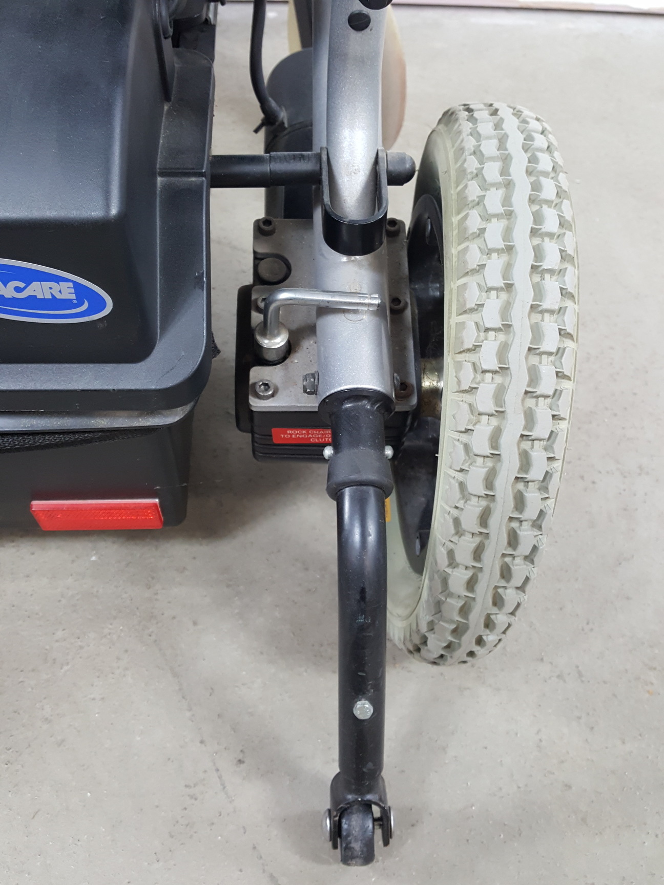 Image of Invacare Mirage 4mph Electric Wheelchair Transportable Powerchair - Dead Battery