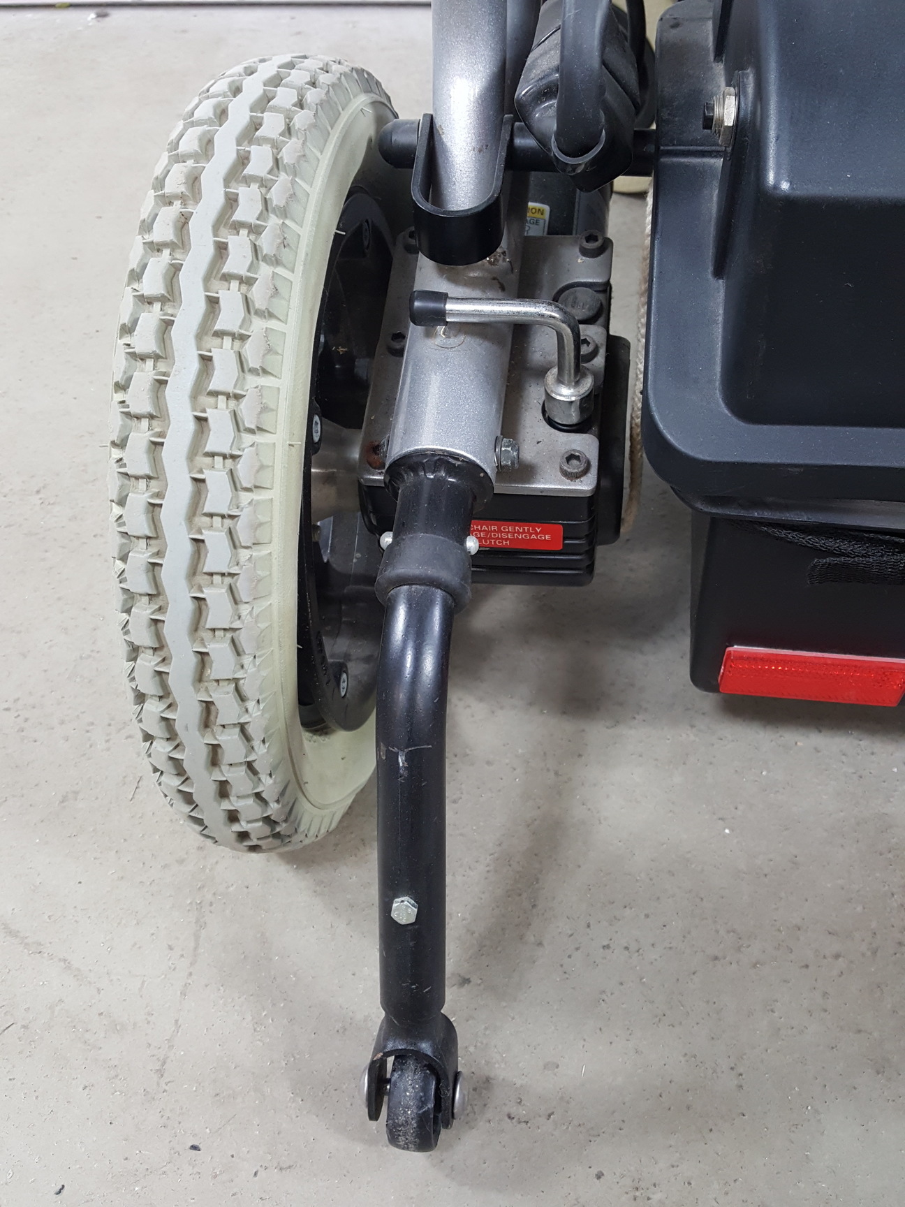 Image of Invacare Mirage 4mph Electric Wheelchair Transportable Powerchair - Dead Battery