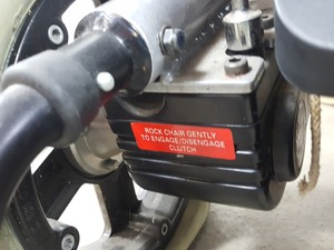 Thumbnail image of Invacare Mirage 4mph Electric Wheelchair Transportable Powerchair - Dead Battery