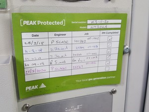 Thumbnail image of Peak Scientific High Purity Nitrogen Generator Model - NM30LA Lab