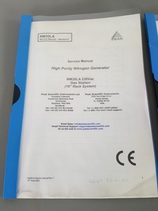 Thumbnail image of Peak Scientific High Purity Nitrogen Generator Model - NM30LA Lab