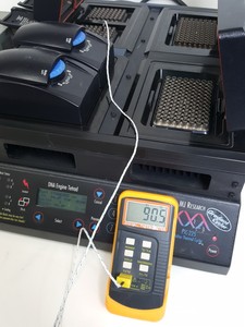 Thumbnail image of MJ Research Peltier Thermal Cycler PTC-225 & RM200HA100 Power Supply Lab