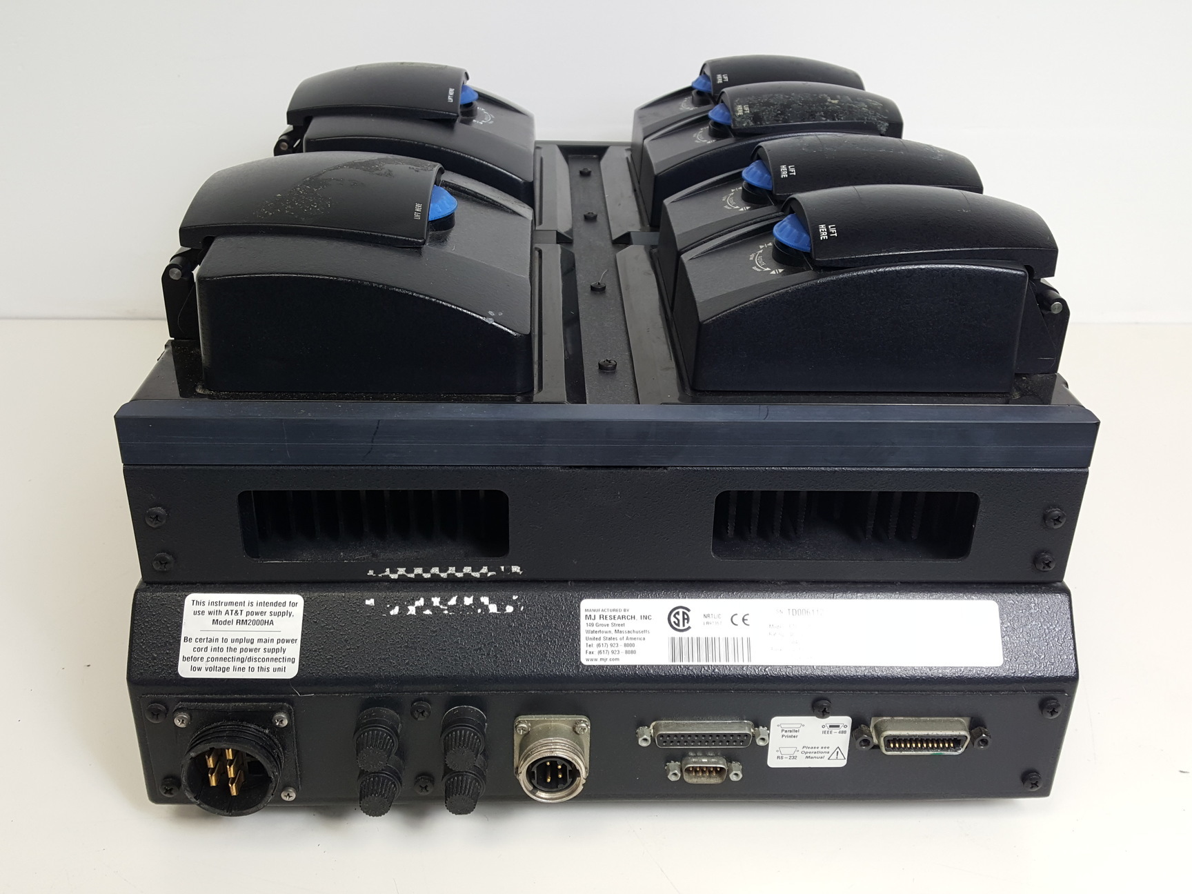 Image of MJ Research Peltier Thermal Cycler PTC-225 & RM200HA100 Power Supply Lab