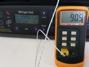Thumbnail image of MJ Research Peltier Thermal Cycler PTC-225 & RM200HA100 Power Supply Lab