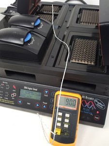 Thumbnail image of MJ Research Peltier Thermal Cycler PTC-225 & RM200HA100 Power Supply Lab