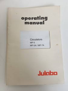 Thumbnail image of Julabo MP-5 Circulator & Water Bath MP-5A Typ - MP-PA/KUE/HAHN Lab