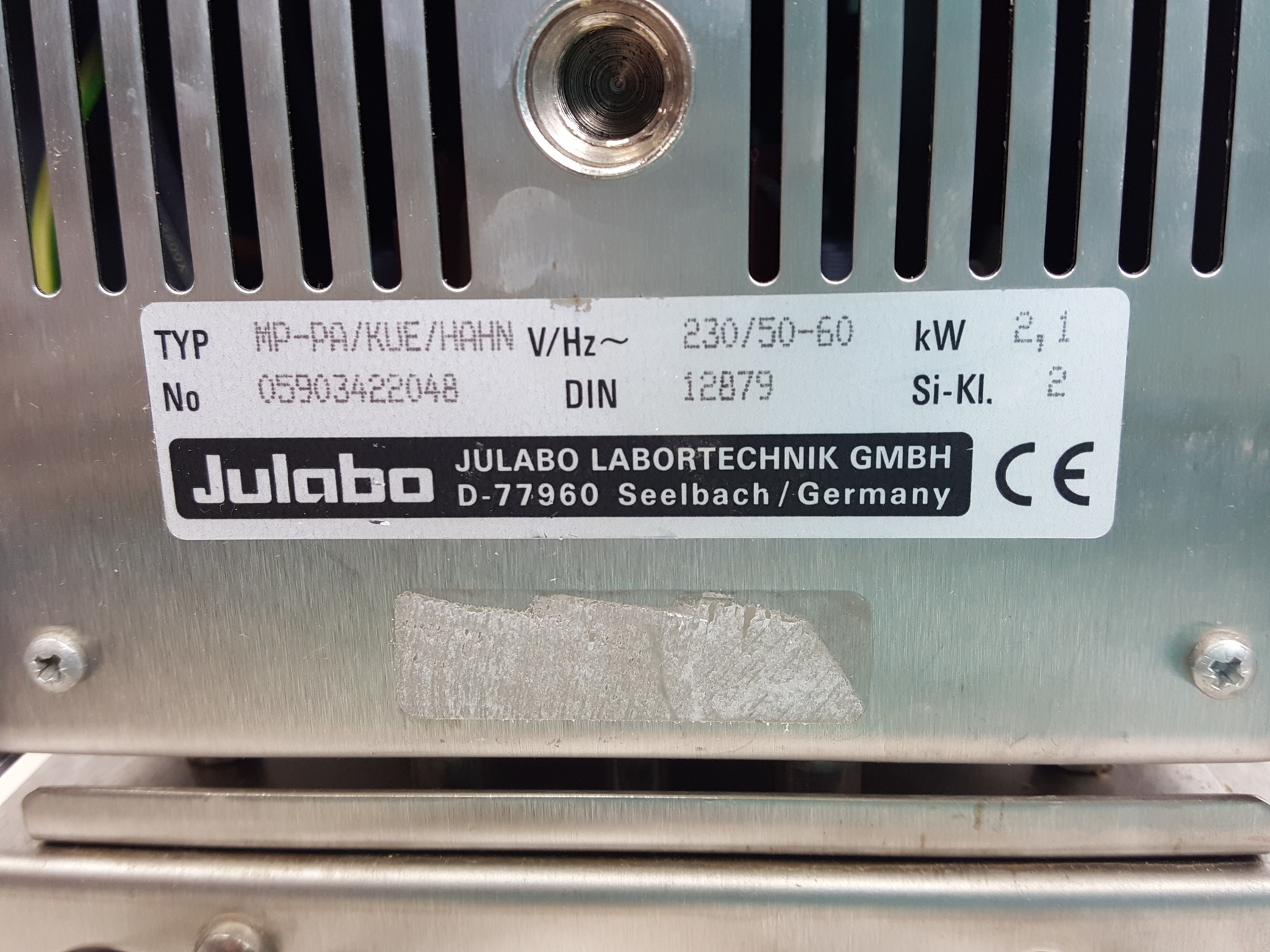 Image of Julabo MP-5 Circulator & Water Bath MP-5A Typ - MP-PA/KUE/HAHN Lab