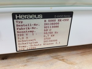 Thumbnail image of Heraeus Laboratory Incubator Typ B 5060 EK-C02 Lab