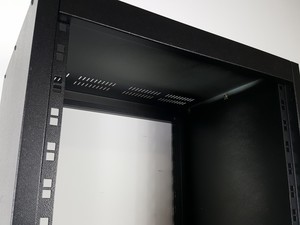 Thumbnail image of Standing 19" Rack Equipment Cabinet on Wheels 44x55x176cm LWH