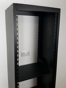 Thumbnail image of Standing 19" Rack Equipment Cabinet on Wheels 44x55x176cm LWH