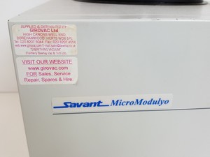 Thumbnail image of Girovac Savant Micro Modulyo Freeze Dryer Lab