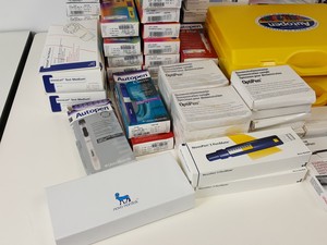 Thumbnail image of Job lot of Insulin Pens and Cartridges
