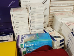 Thumbnail image of Job lot of Insulin Pens and Cartridges