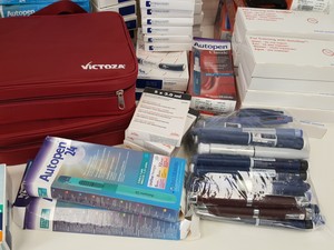 Thumbnail image of Job lot of Insulin Pens and Cartridges