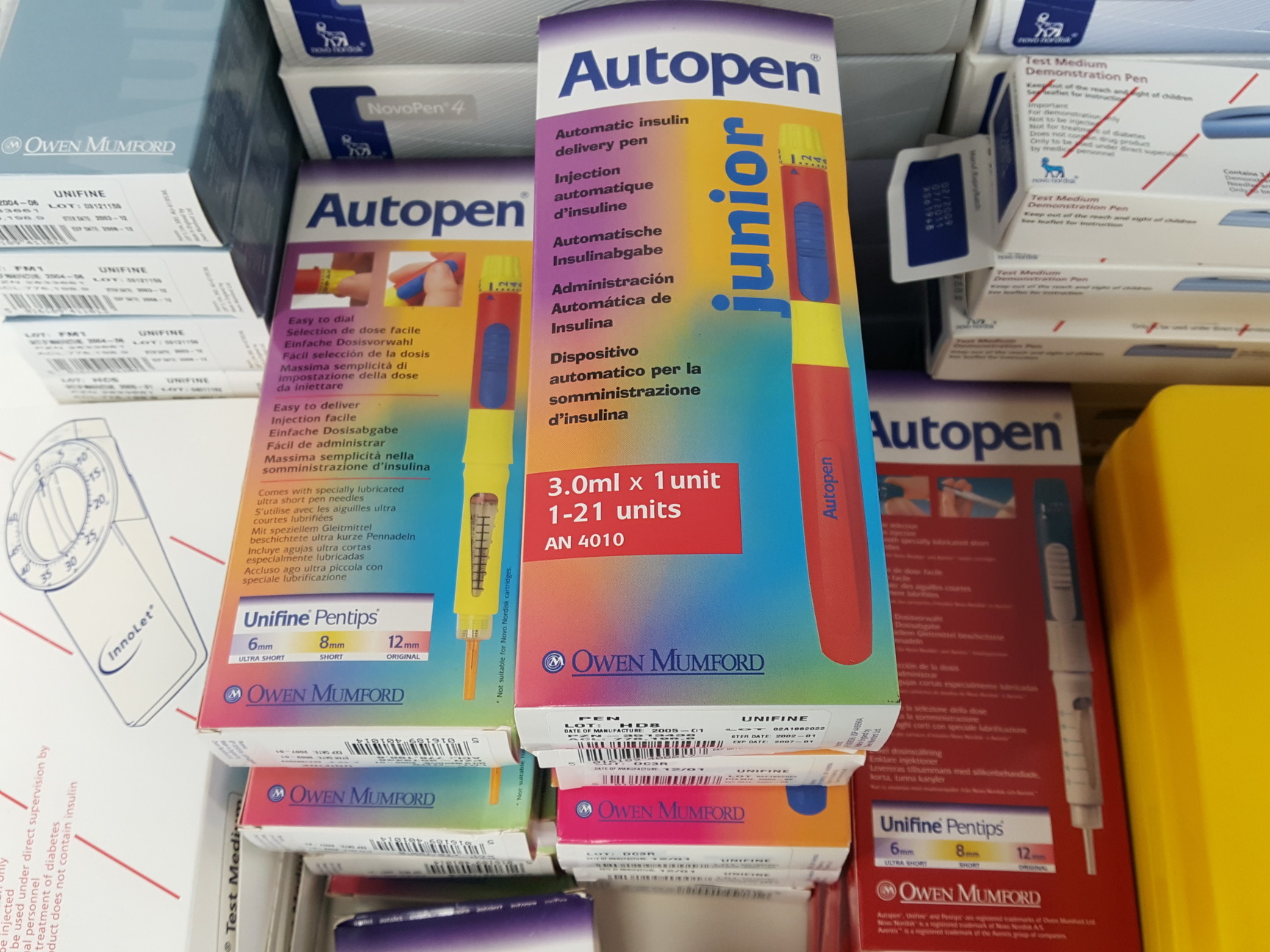 Image of Job lot of Insulin Pens and Cartridges