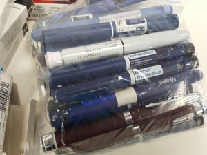 Thumbnail image of Job lot of Insulin Pens and Cartridges