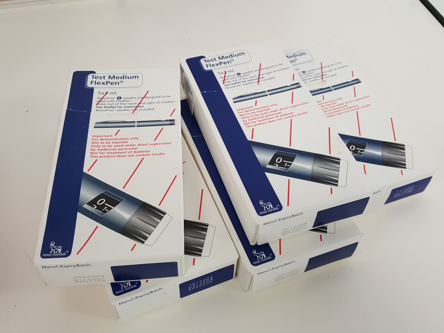 Image of Job lot of Insulin Pens and Cartridges