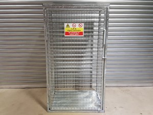 Thumbnail image of Gas Cylinder Bottle Storage Cage 86x100x187cm LWH