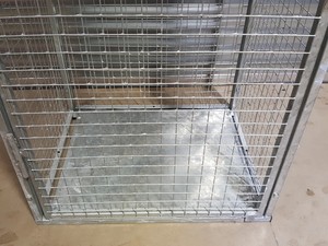 Thumbnail image of Gas Cylinder Bottle Storage Cage 86x100x187cm LWH