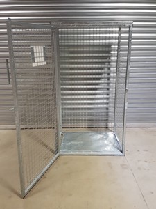 Thumbnail image of Gas Cylinder Bottle Storage Cage 86x100x187cm LWH