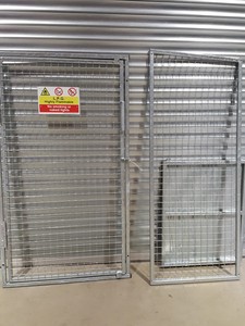 Thumbnail image of Gas Cylinder Bottle Storage Cage 86x100x187cm LWH