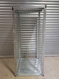 Thumbnail image of Gas Cylinder Bottle Storage Cage 86x100x187cm LWH
