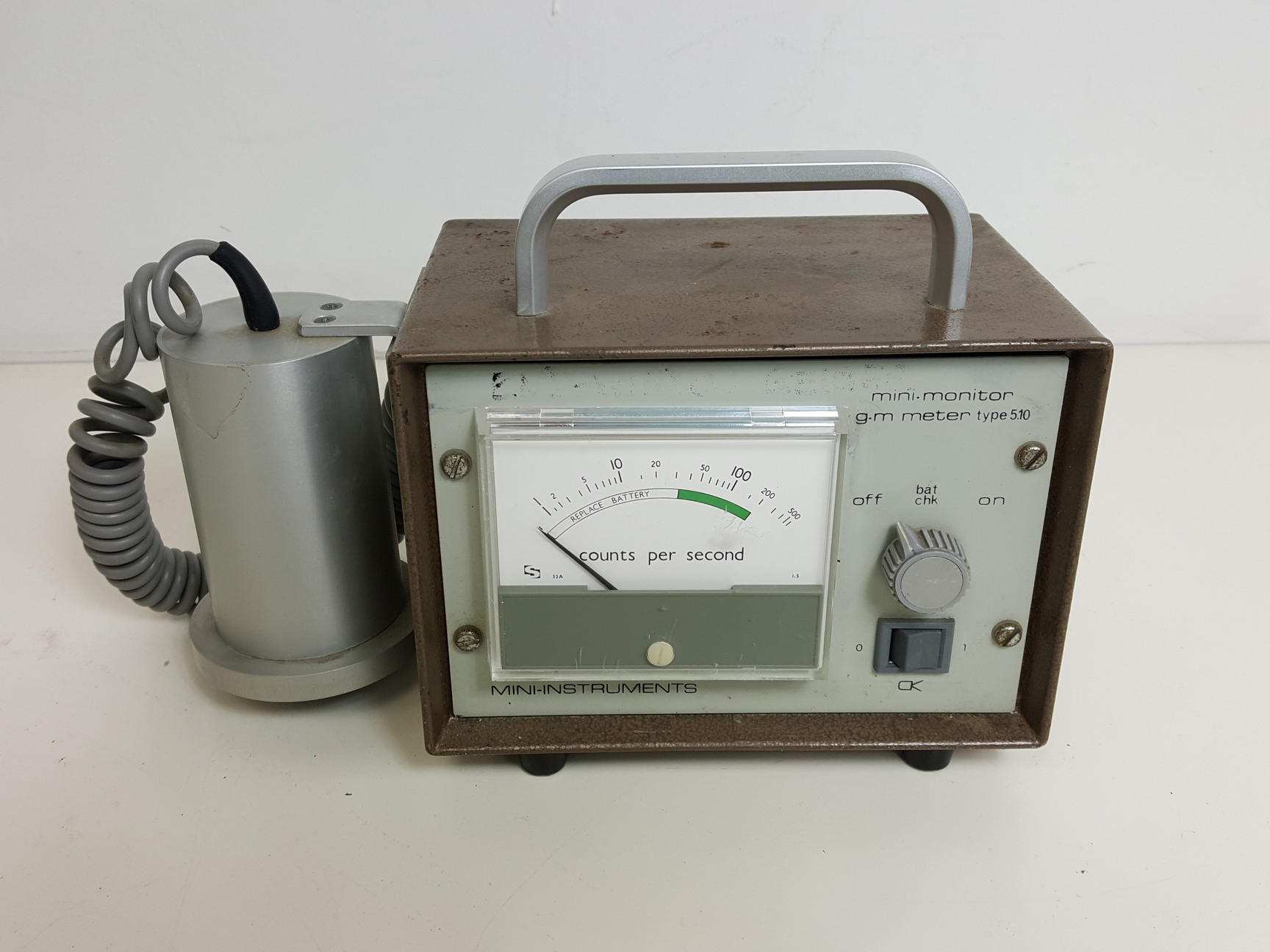 Image of 4 X Mini-Instruments Mini-Monitor G.M & Scintillation Meters - 510 & 540 Lab