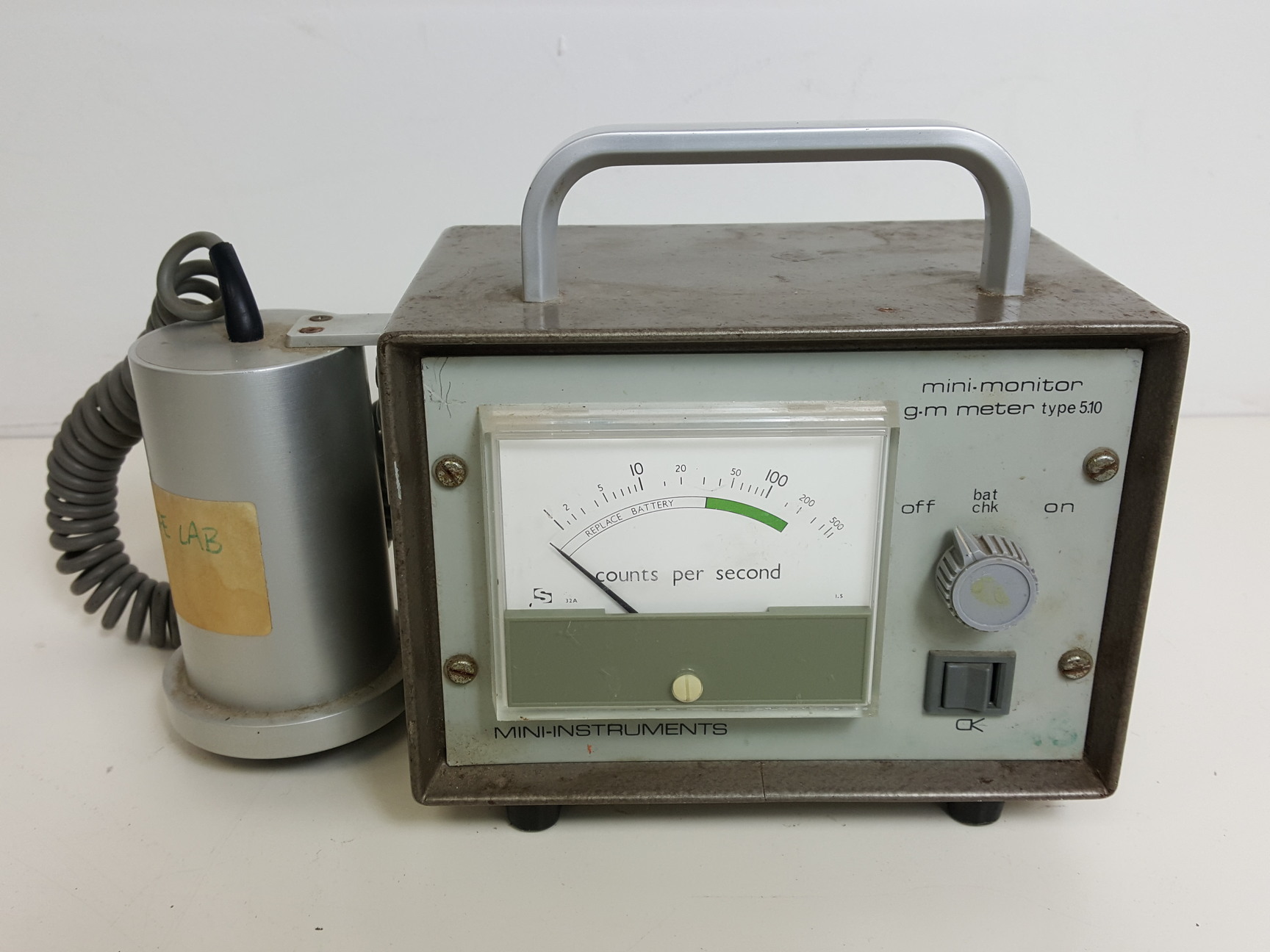 Image of 4 X Mini-Instruments Mini-Monitor G.M & Scintillation Meters - 510 & 540 Lab