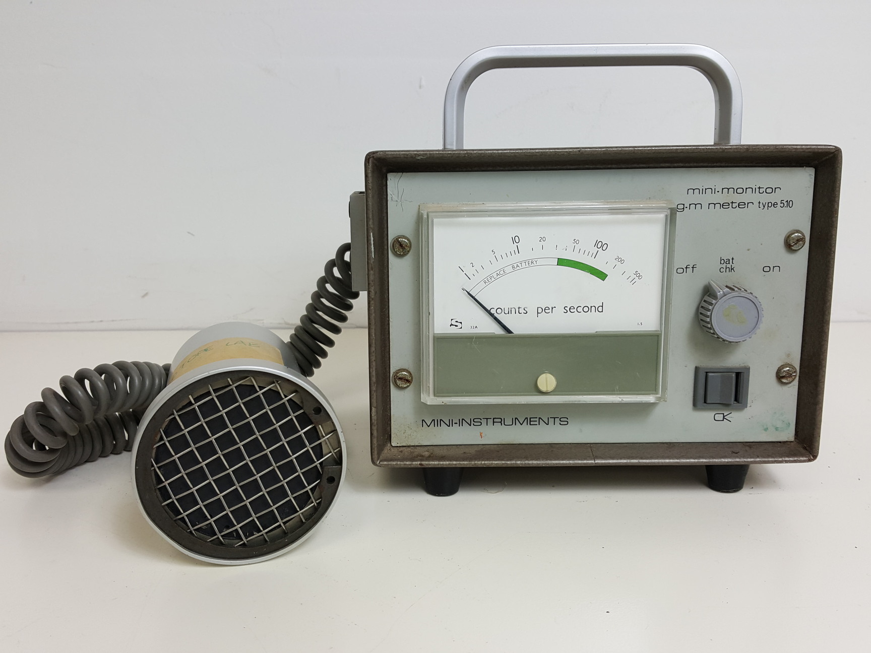 Image of 4 X Mini-Instruments Mini-Monitor G.M & Scintillation Meters - 510 & 540 Lab