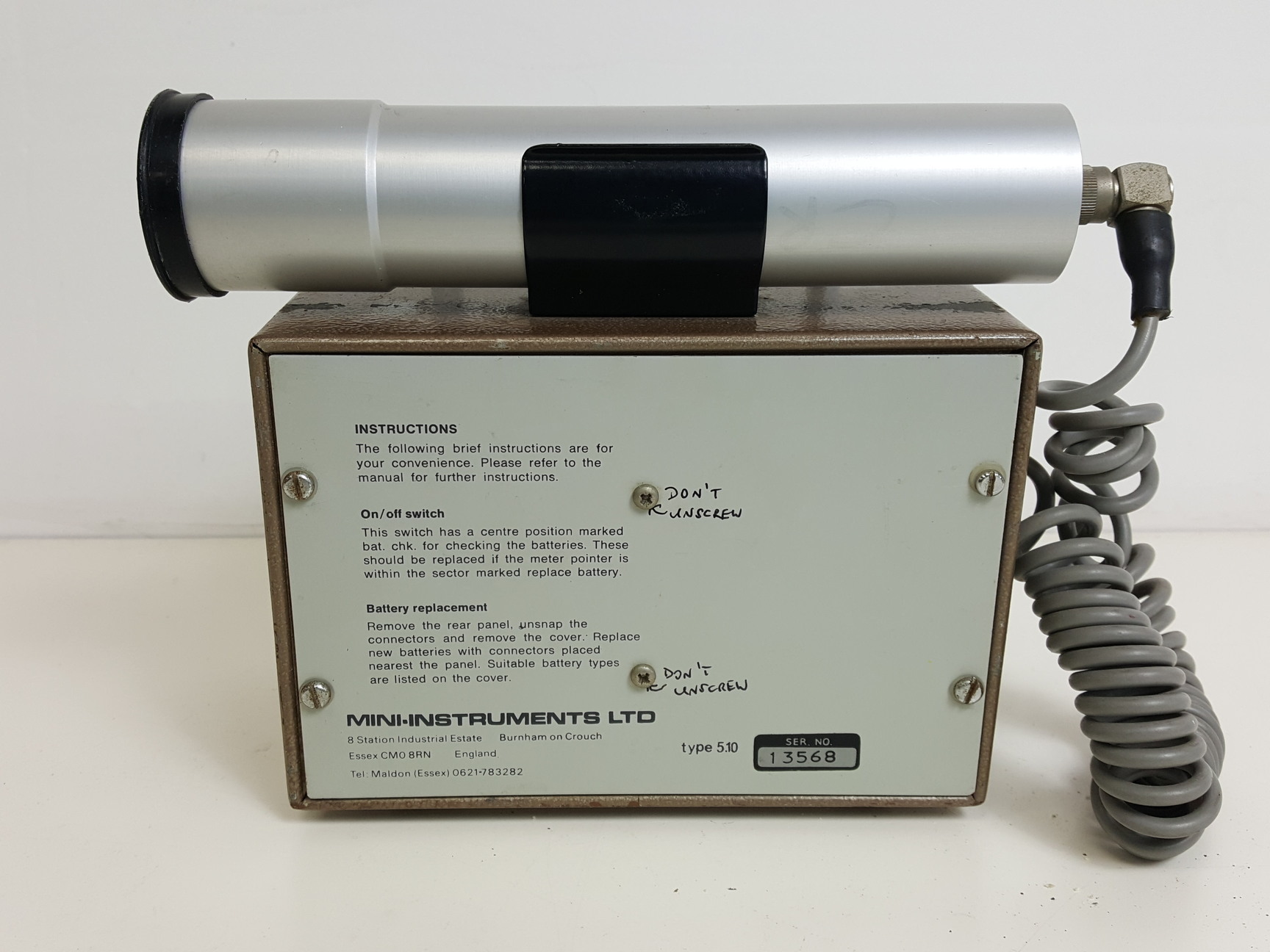 Image of 4 X Mini-Instruments Mini-Monitor G.M & Scintillation Meters - 510 & 540 Lab
