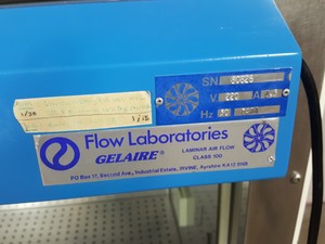 Thumbnail image of Flow Laboratories Gelaire BSB4 Laminar Air Flow Safety Cabinet Lab Spares/Repair