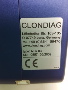 Thumbnail image of Clondiag ATR 03 Baie Tube Reader Lab