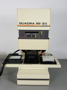 Thumbnail image of Tomtec Quadra 96 SV Model 345 Liquid Handling System - 7554-85 Economy Drive Lab