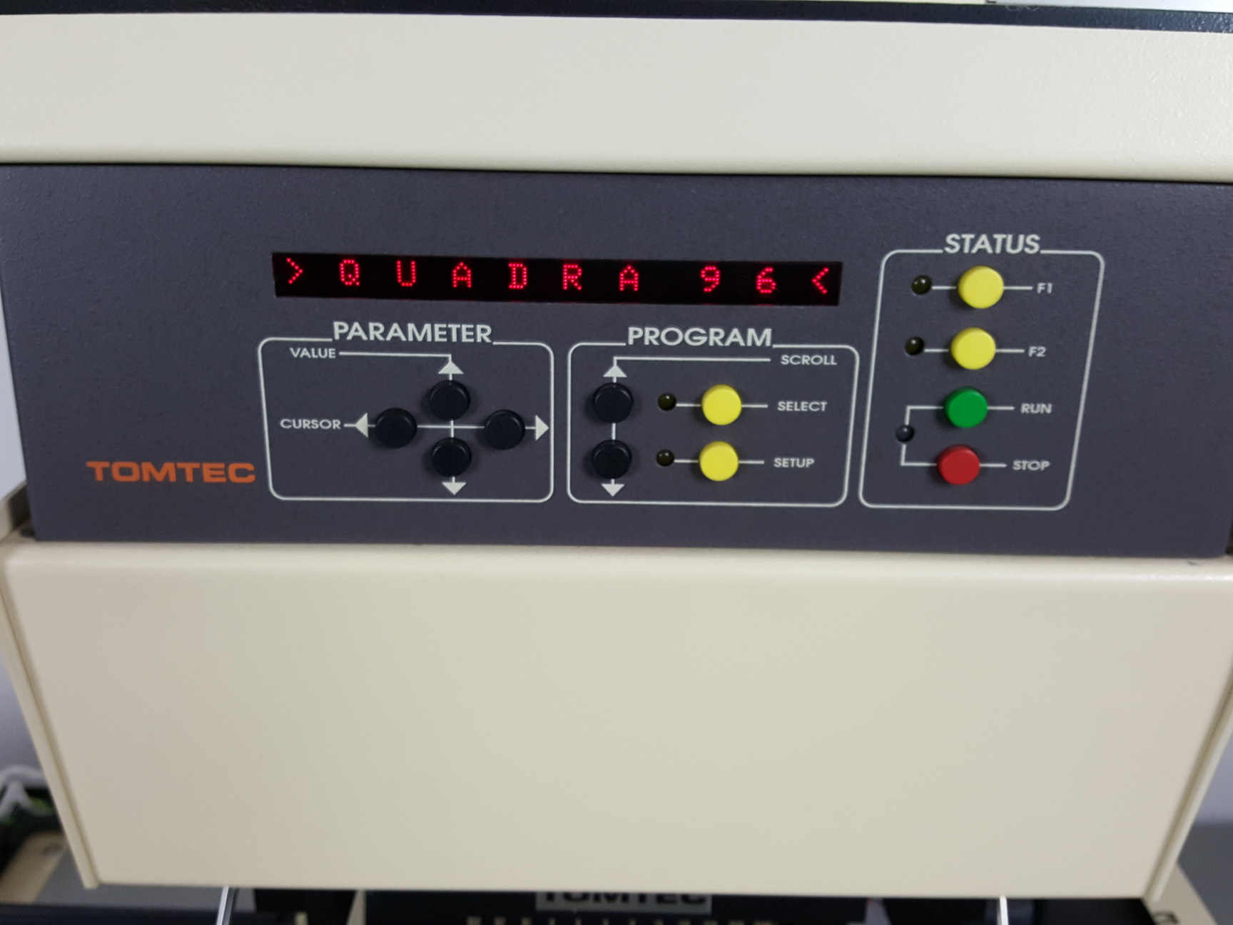 Image of Tomtec Quadra 96 SV Model 345 Liquid Handling System - 7554-85 Economy Drive Lab