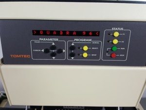 Thumbnail image of Tomtec Quadra 96 SV Model 345 Liquid Handling System - 7554-85 Economy Drive Lab