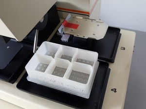 Thumbnail image of Tomtec Quadra 96 SV Model 345 Liquid Handling System - 7554-85 Economy Drive Lab