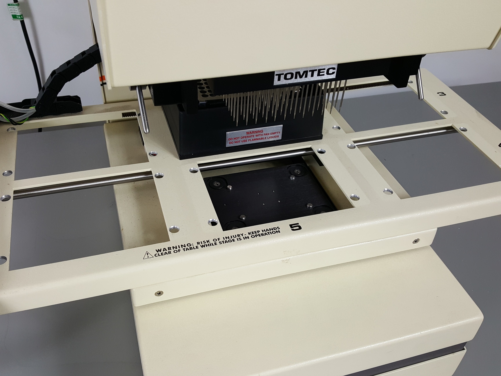 Image of Tomtec Quadra 96 SV Model 345 Liquid Handling System - 7554-85 Economy Drive Lab