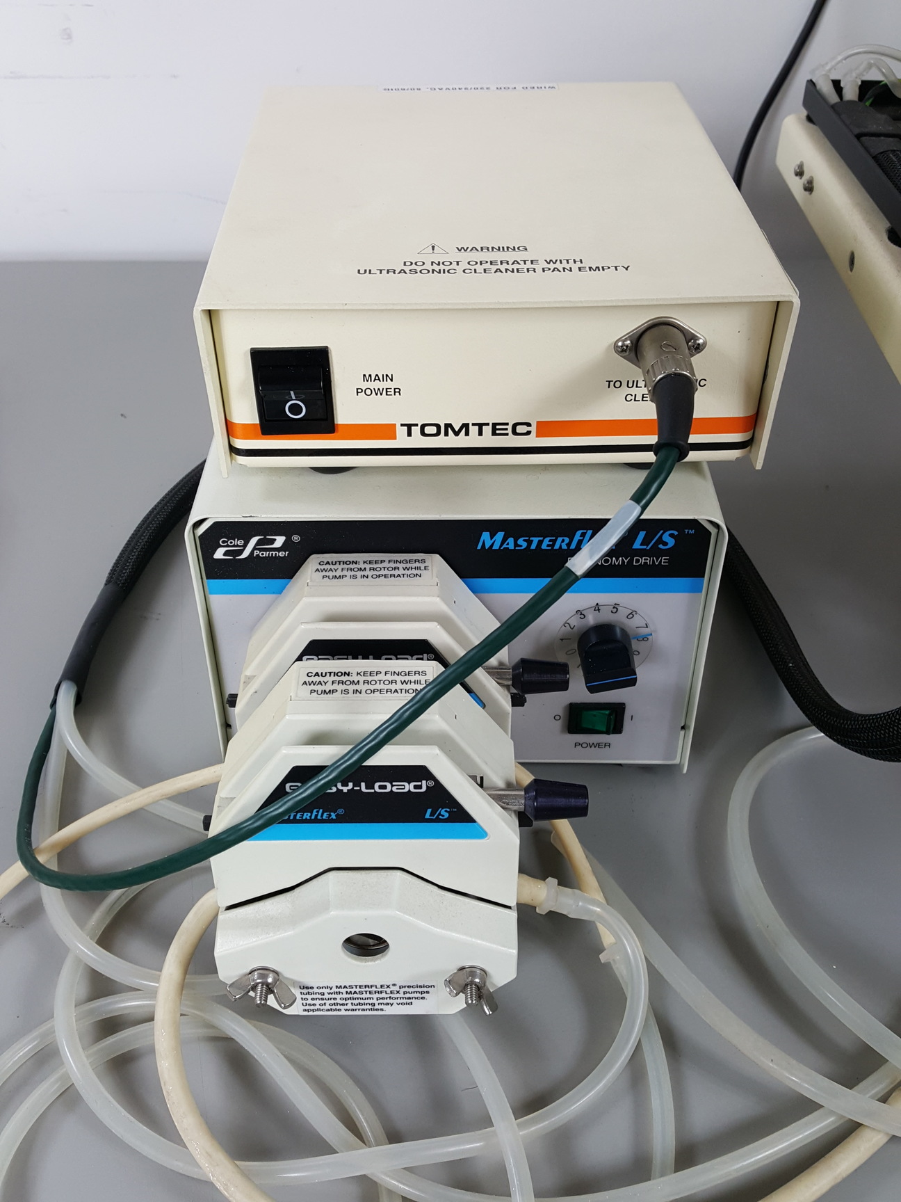 Image of Tomtec Quadra 96 SV Model 345 Liquid Handling System - 7554-85 Economy Drive Lab