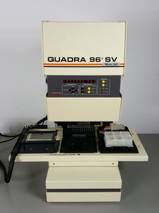 Thumbnail image of Tomtec Quadra 96 SV Model 345 Liquid Handling System - 7554-85 Economy Drive Lab