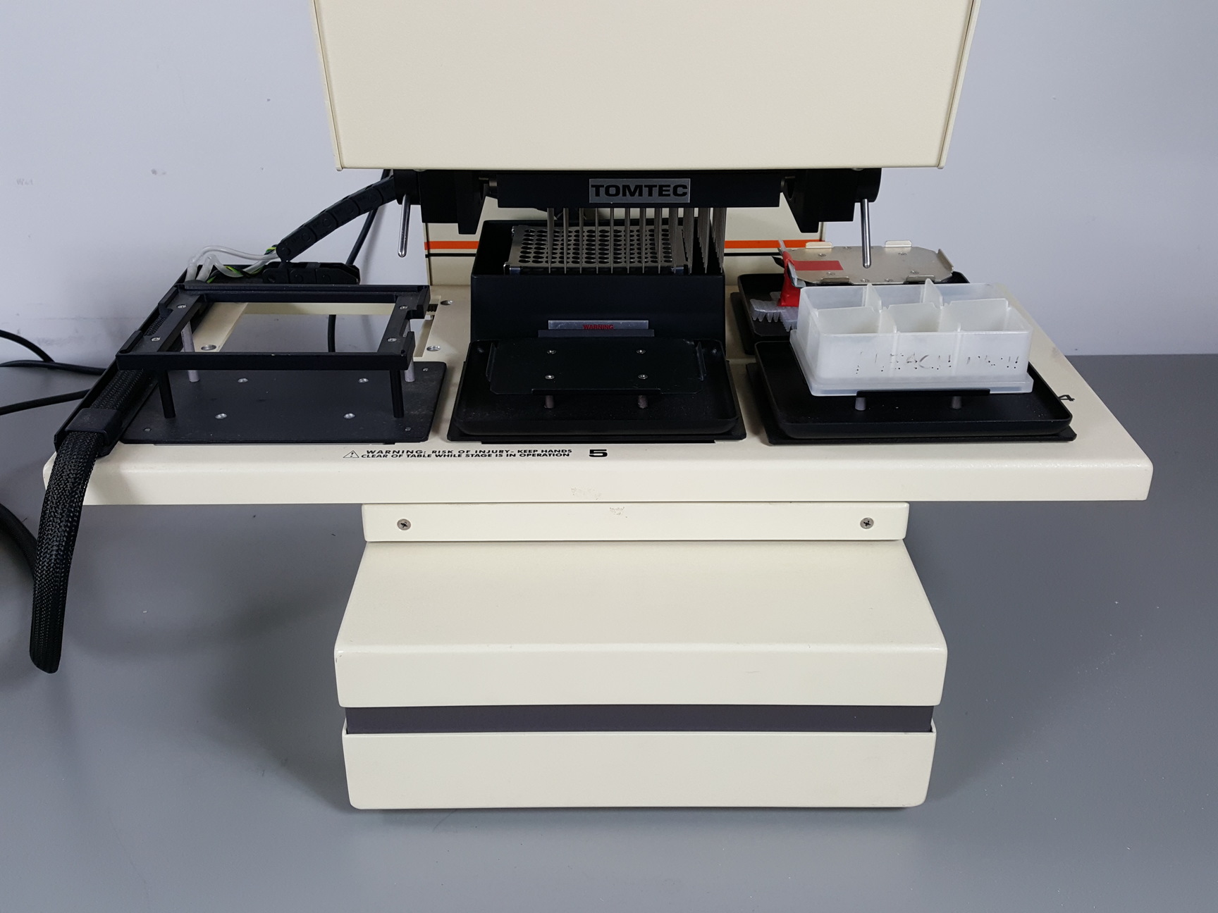 Image of Tomtec Quadra 96 SV Model 345 Liquid Handling System - 7554-85 Economy Drive Lab