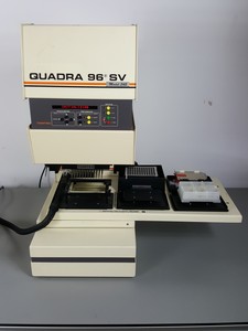Thumbnail image of Tomtec Quadra 96 SV Model 345 Liquid Handling System - 7554-85 Economy Drive Lab