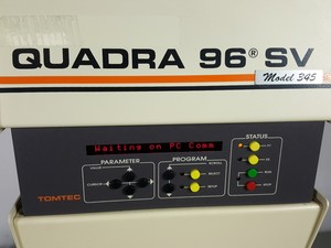 Thumbnail image of Tomtec Quadra 96 SV Model 345 Liquid Handling System - 7554-85 Economy Drive Lab