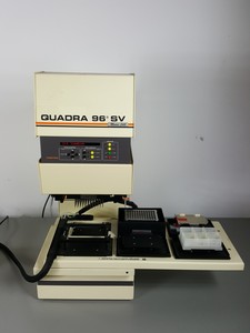 Thumbnail image of Tomtec Quadra 96 SV Model 345 Liquid Handling System - 7554-85 Economy Drive Lab