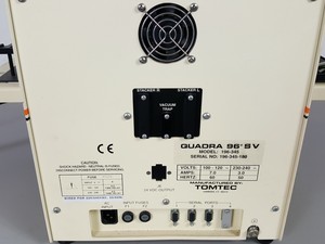 Thumbnail image of Tomtec Quadra 96 SV Model 345 Liquid Handling System - 7554-85 Economy Drive Lab