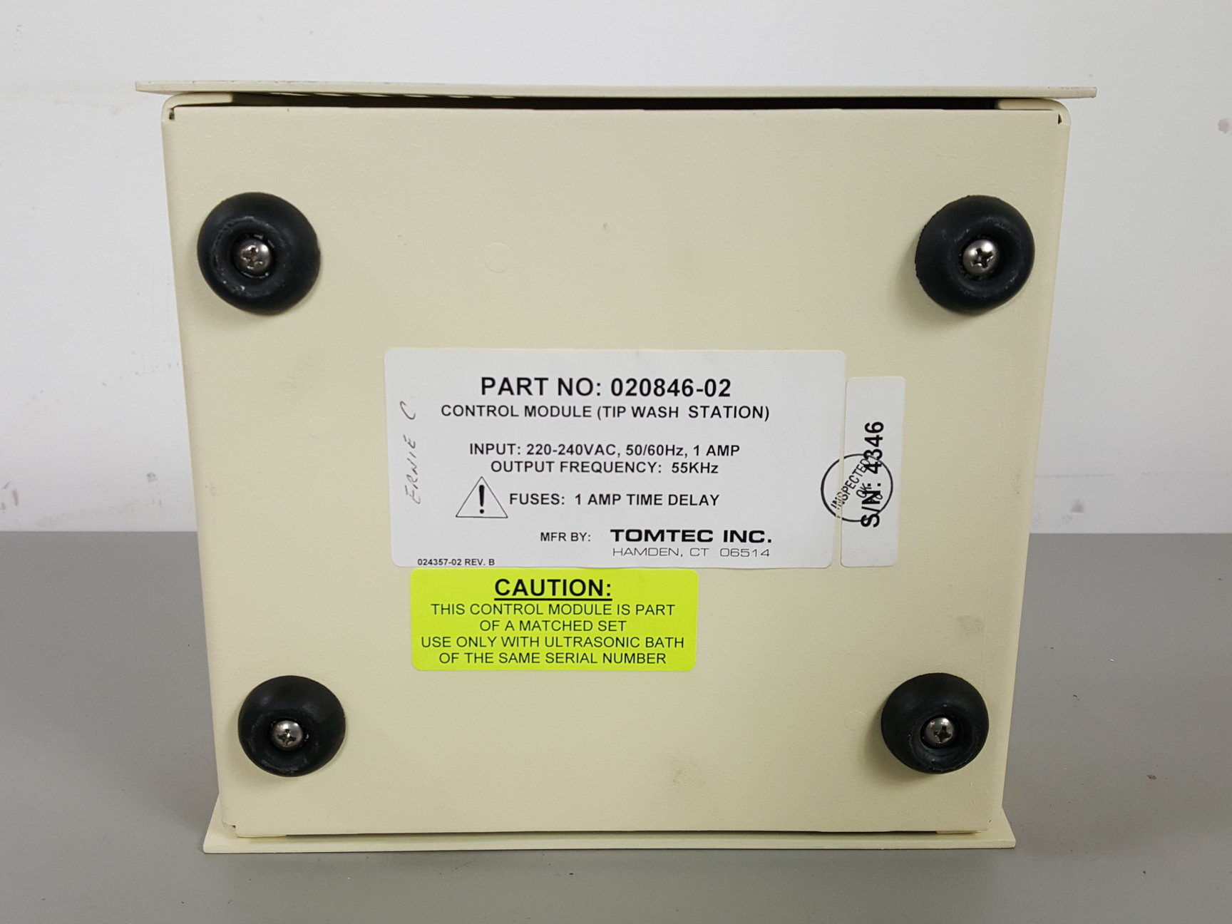 Image of Tomtec Quadra 96 SV Model 345 Liquid Handling System - 7554-85 Economy Drive Lab